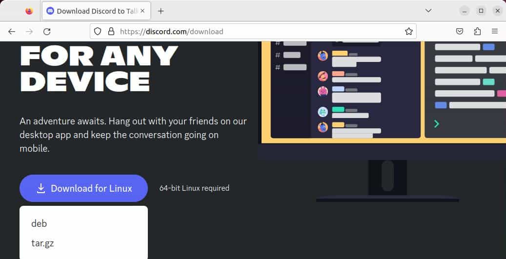 download discord for ubuntu