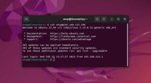 enable ssh ubuntu
