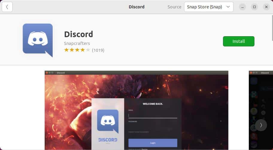 install discord snap