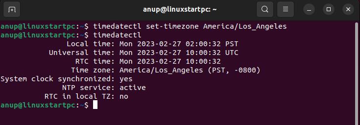 How To Set Timezone On Ubuntu - Linux Start