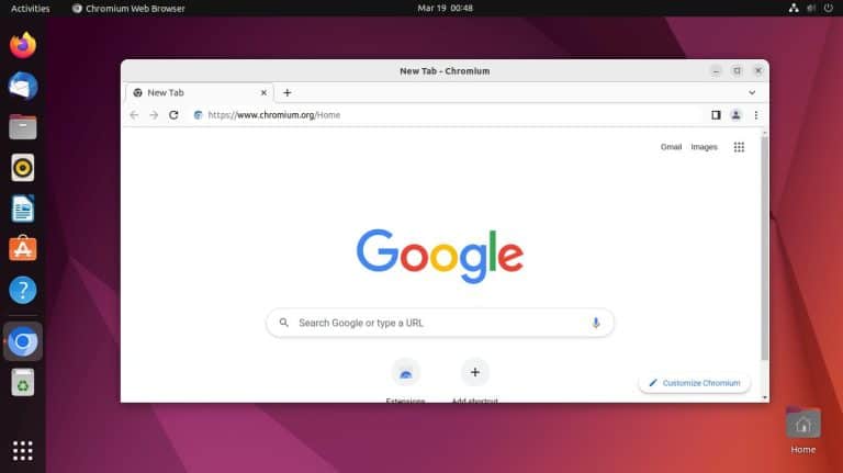 chromium on ubuntu