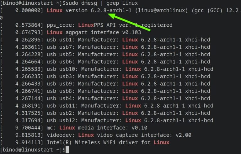 How To Check Linux Kernel Version - Linux Start