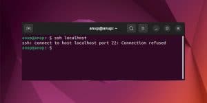 connection to port 22 message authentication code incorrect