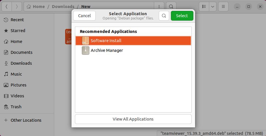 teamviewer software install ubuntu