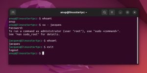 linux change current user username