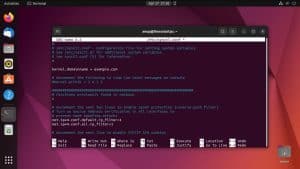 edit text files ubuntu server
