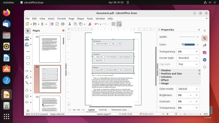 edit pdf in ubuntu