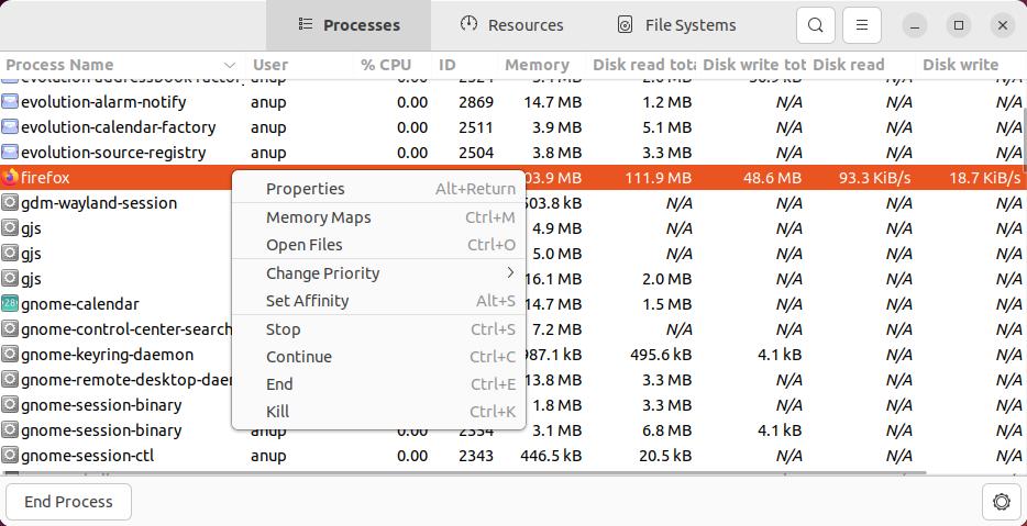 task manager for linux