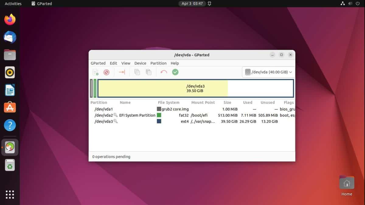How to install and use gparted in ubuntu linux start