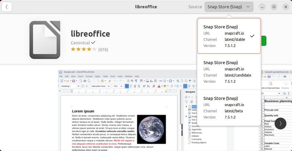 libreoffice ubuntu