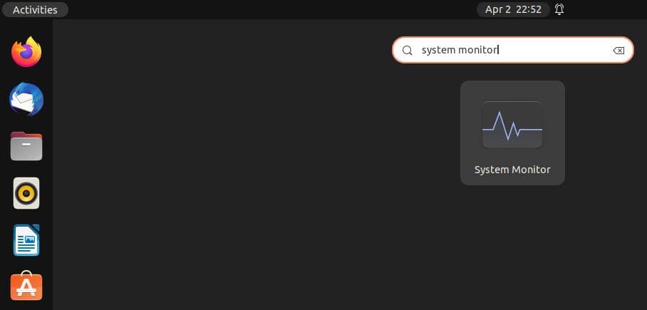 system monitor ubuntu