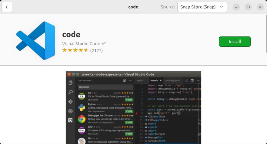 How To Install Visual Studio Code On Ubuntu Linux Start