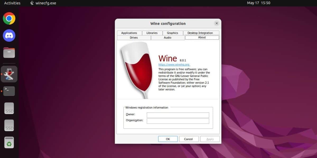 adobe lightroom linux wine