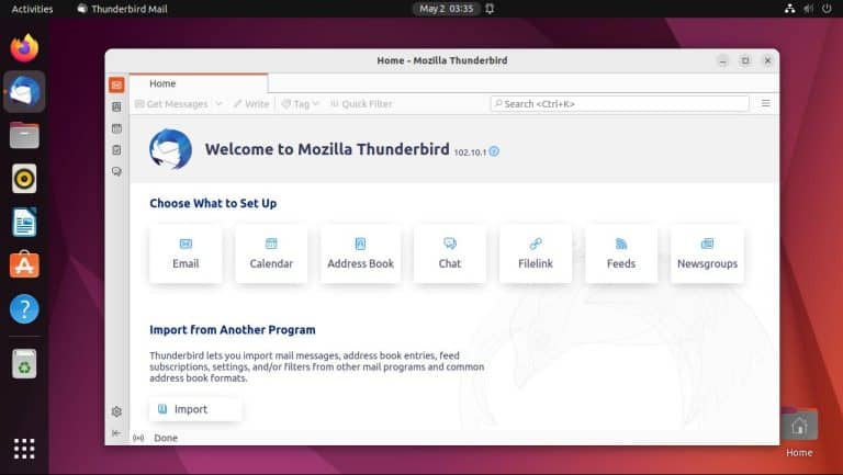 thunderbird ubuntu