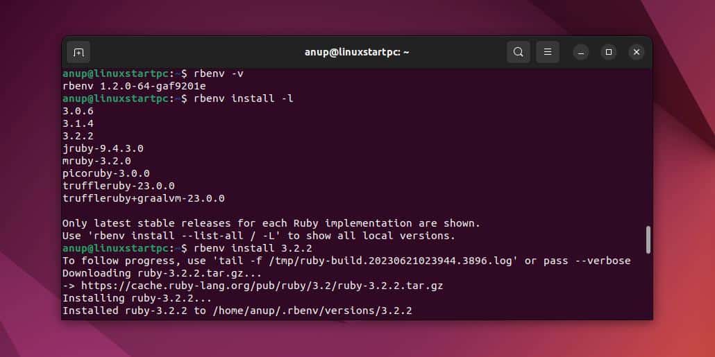 How To Install Ruby On Ubuntu