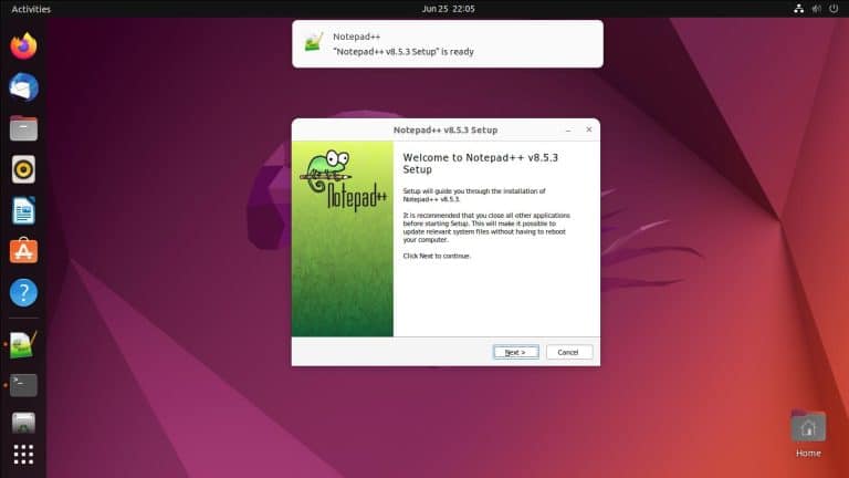notepad++ ubuntu