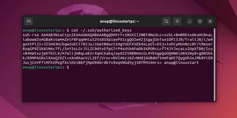 ubuntu authorized_keys