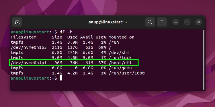 ubuntu boot partition full